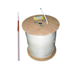 Cablu coaxial RG6 SAT,  75 ohm, tambur 500m - Emtex CX6SATEMT-500