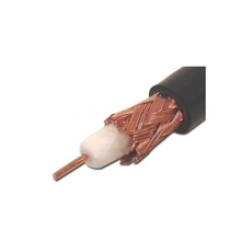 Cablu coaxial RG6 SAT, 75 ohm, HQ negru, tambur 500m - Emtex CX6SATEMT-HQ