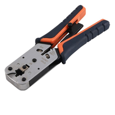 Cleste profesional sertizare conectori RJ45 (8P8C) cu stripper - Emtex LK-2812R