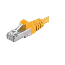 Patchcord S/FTP Cat 6A, 2 Metri, Galben - Emtex SFTP-6A-2-Y