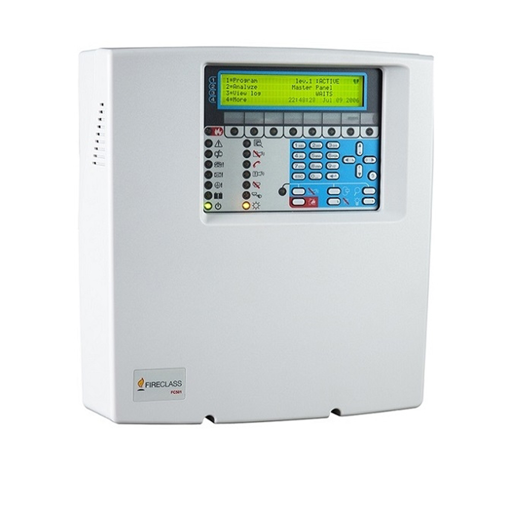 Centrala de incendiu adresabila cu 1 bucla, 128 adrese, 32 zone, 1.5A, 12 Ah - Fireclass FC501-L
