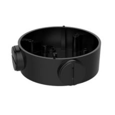 Cutie de jonctiune neagra pt. camere supraveghere, aliaj aluminiu, Ø80.5mm - HikVision DS-1260ZJ/BK