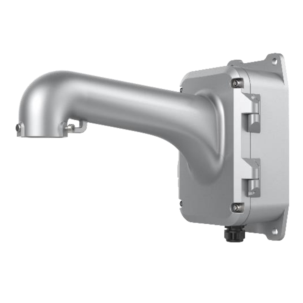 Suport perete pentru speed dome, doza de jonctiuni, aluminiu, 2 iesiri - HikVision DS-1604ZJ-BOX-P