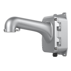 Suport perete pentru speed dome, doza de jonctiuni, aluminiu, 2 iesiri - HikVision DS-1604ZJ-BOX-P