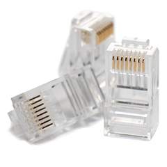Mufa retea UTP, RJ45 Cat.6, 8 contacte, 100buc- OEM LN-CTC6