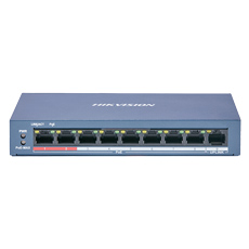 Switch 8 PoE + 1 Uplink, 115W, 300m- HikVision DS-3E0109P-E(C)