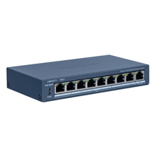 Switch 8 PoE +1 Uplink Gigabit , 60W, 300m, PoE watchdog, management - HikVision DS-3E1309P-EI/M