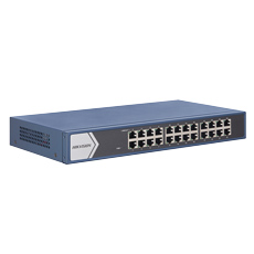Switch 24 porturi Gigabit, Cu management, 48Gbps, Rackabil - HikVision DS-3E1524-EI