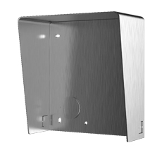 Protectie ploaie 1 modul, otel inoxidabil, aplicat - HikVision DS-KABD8003-RS1/S