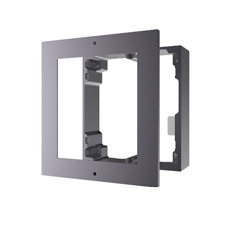 Panou frontal pentru 1 modul de videointerfon modular, aluminiu - HikVision DS-KD-ACW1