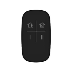 Telecomanda 4 butoane, 868 MHZ, 900m in camp deschis, neagra - HikVision DS-PKF1-WE/BK