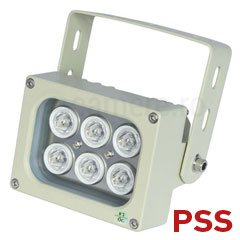 Iluminator IR 100m pentru exterior - PSS S6D-60