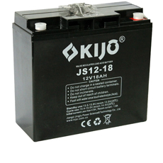 Acumulator AGM fara intretinere, 12V 18Ah - Kijo Battery JS12-18