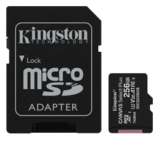 Card memorie 256GB, Clasa 10, Seria Canvas Select Plus - Kingston SDCS2/256GB