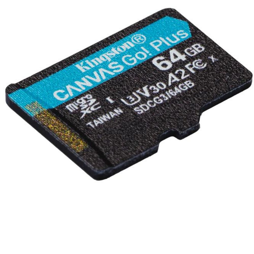 Card de memorie SD Kingston 64GB Canvas GO Plus, Clasa 10, UHS-I, 170MB/s - Kingstone SDCG3/64GB