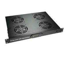 Termostat digital rackabil 4 ventilatoare 1U rack 19 inch - LinkPower LINK-FAN-JG03