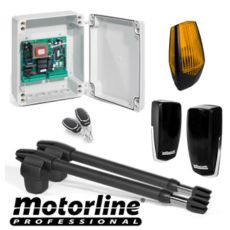 Kit automatizare porti batante 2.5m si 250Kg - Motorline LINCE300-KIT