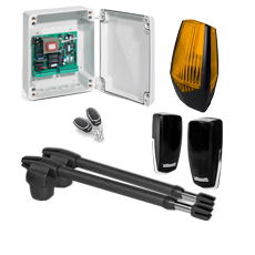 Kit automatizare poarta batanta 2x3m - Motorline LINCE400-KIT