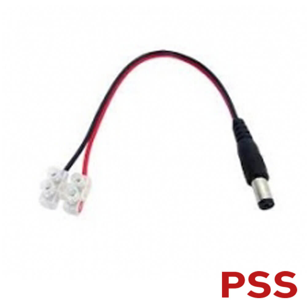 Mufa alimentare cu regleta si cablu 30 cm, pentru camere - PSS W-DC-300