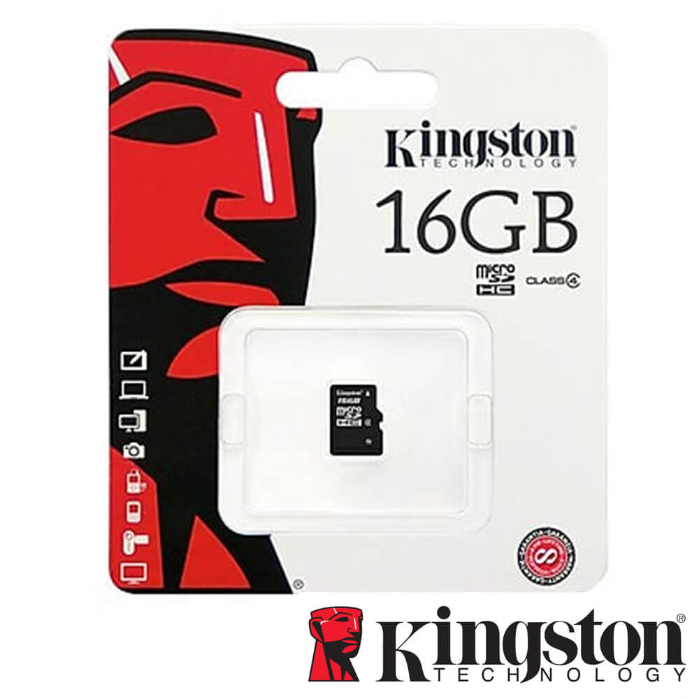 Micro SDHC 16GB, Clasa 4 - Kingston SDC4/16GBSP