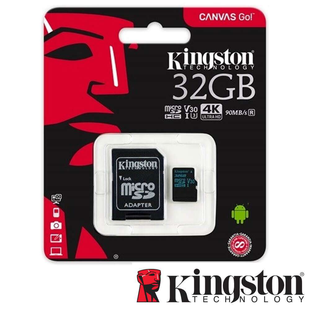 Micro SDHC 32 GB, Clasa 10 UHS-I, Adaptor SD - Kingston SDCG2/32GB