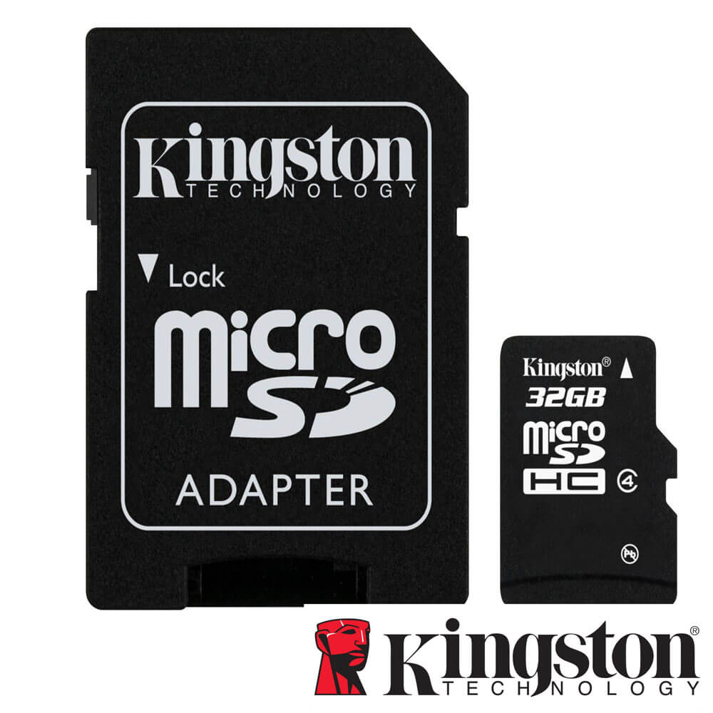 Micro SDHC 32GB, Clasa 4, Adaptor SD - Kingston SDC4/32GB