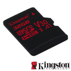 Micro SDHC 32GB, Clasa 10 UHS-I - Kingston SDCR/32GBSP