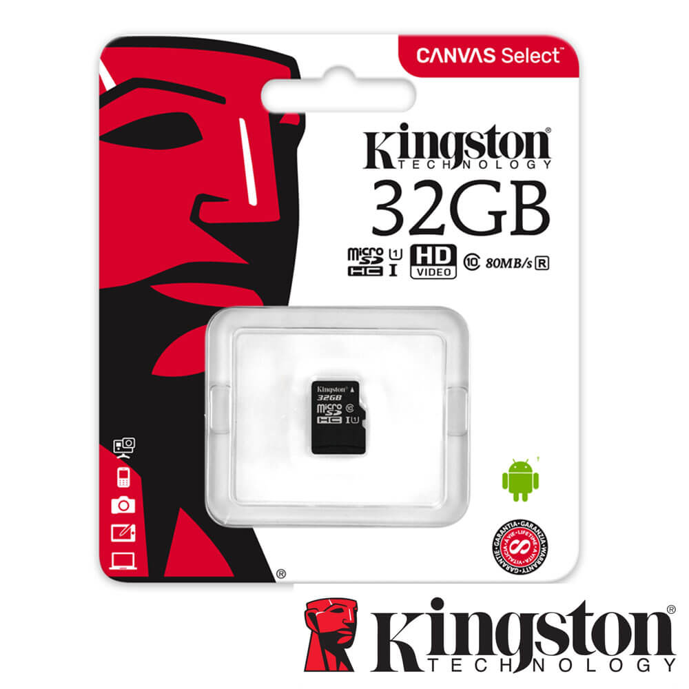 Micro SDXC 32GB, Clasa 10 UHS-I - Kingston SDCS/32GBSP