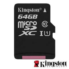 Micro SDXC 64GB, Clasa 10 - Kingston SDC10G2/64GBSP