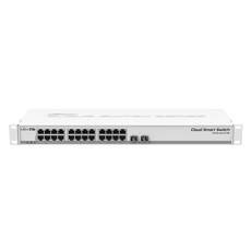 Smart Management Switch, 24 x Gigabit, 2 x SFP+ 10Gbps - MikroTik CSS326-24G-2S-RM