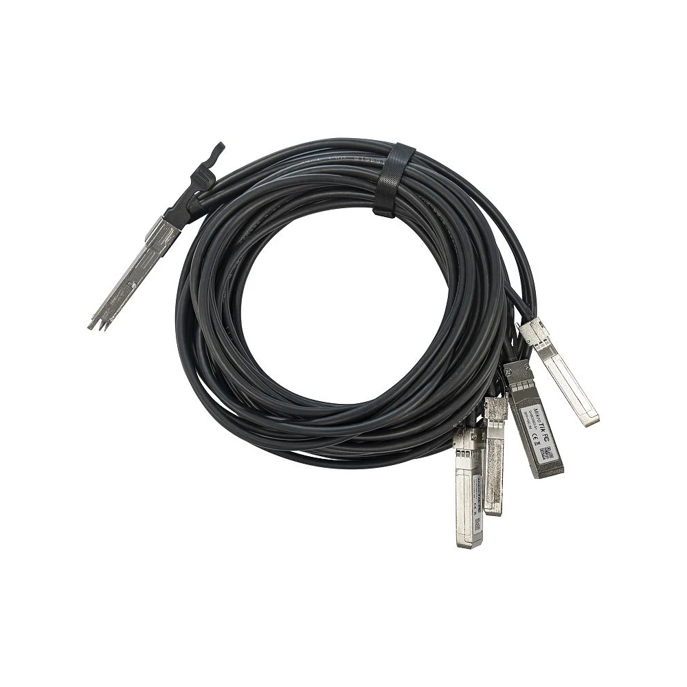 Cablu QSFP+ 40G tip split 4 legaturi 10G SFP+, 3m - MikroTik Q-BC0003-Splus