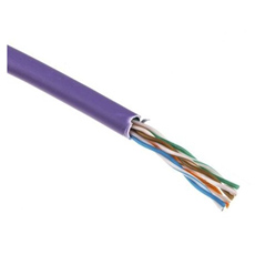 Cablu UTP cat.5e, manta LSZH, Euroclass Dca-s1,d1,a1, 305m/cutie, violet - Molex 39-504-5E