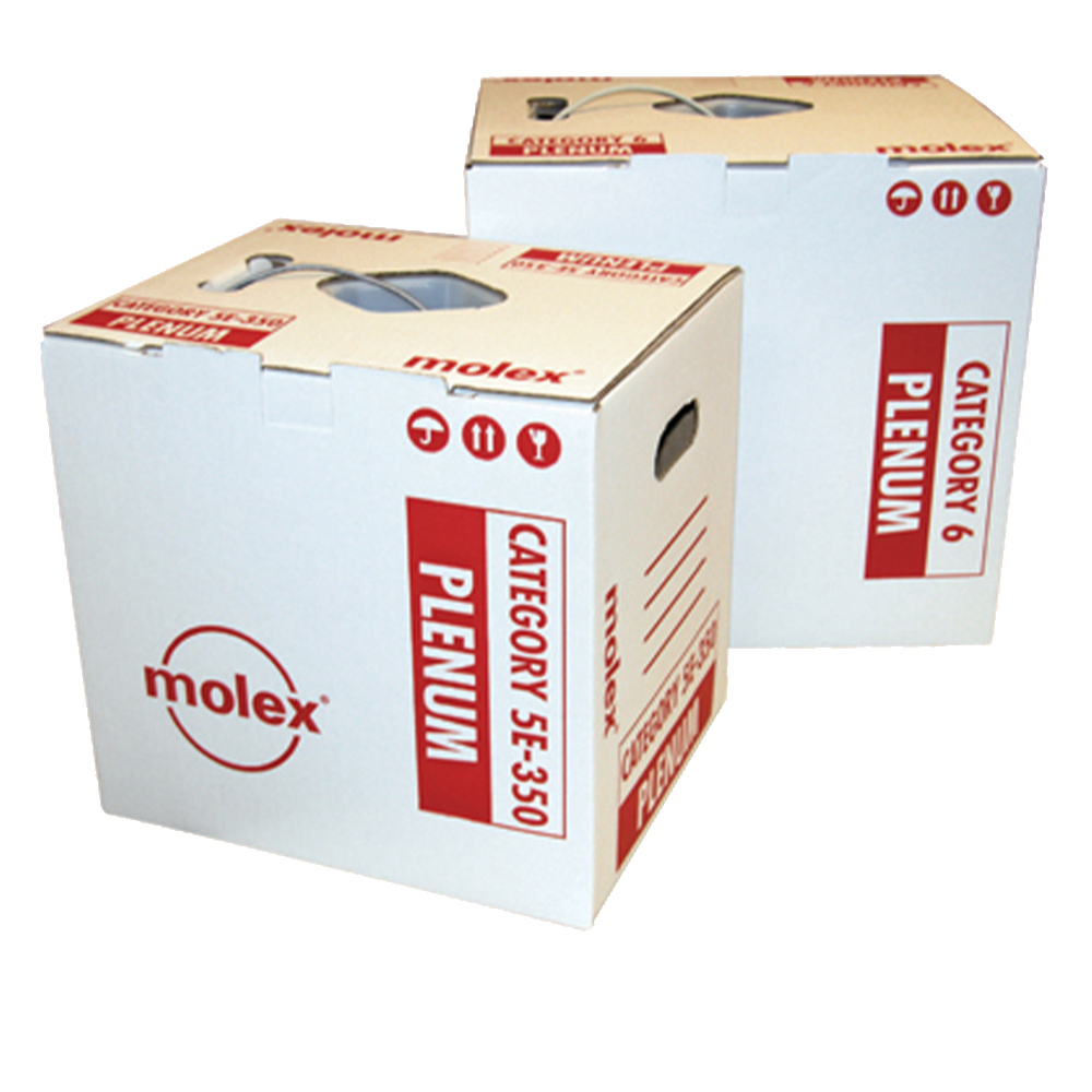 Cablu UTP Cat.5e, manta PVC, Euroclass Eca, Rola 305m, Gri - Molex 39.A0360