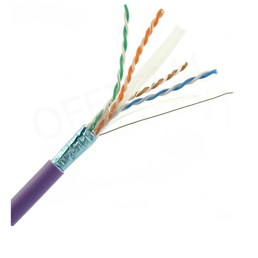 Cablu F/UTP Cat.6 LSZH 500m Violet - Molex CAA-00251