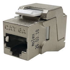 Conector Tool-less Keystone, 1xRJ45 STP cat.6A PowerCat - Molex KSJ-00079