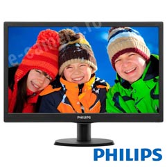 Monitor LED - HD - 19.5 inch - PHILIPS 203V5LSB26/10