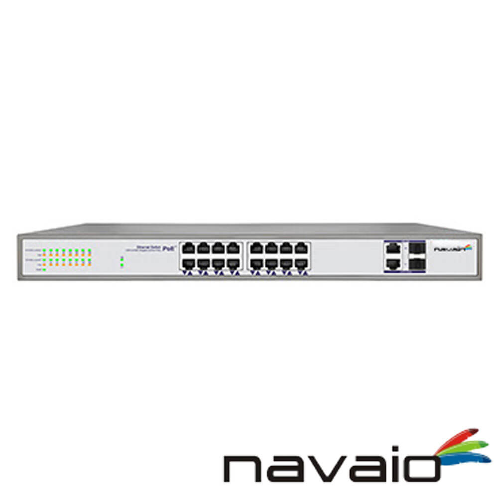 Switch POE 16 porturi- Navaio NAV-SW116POE