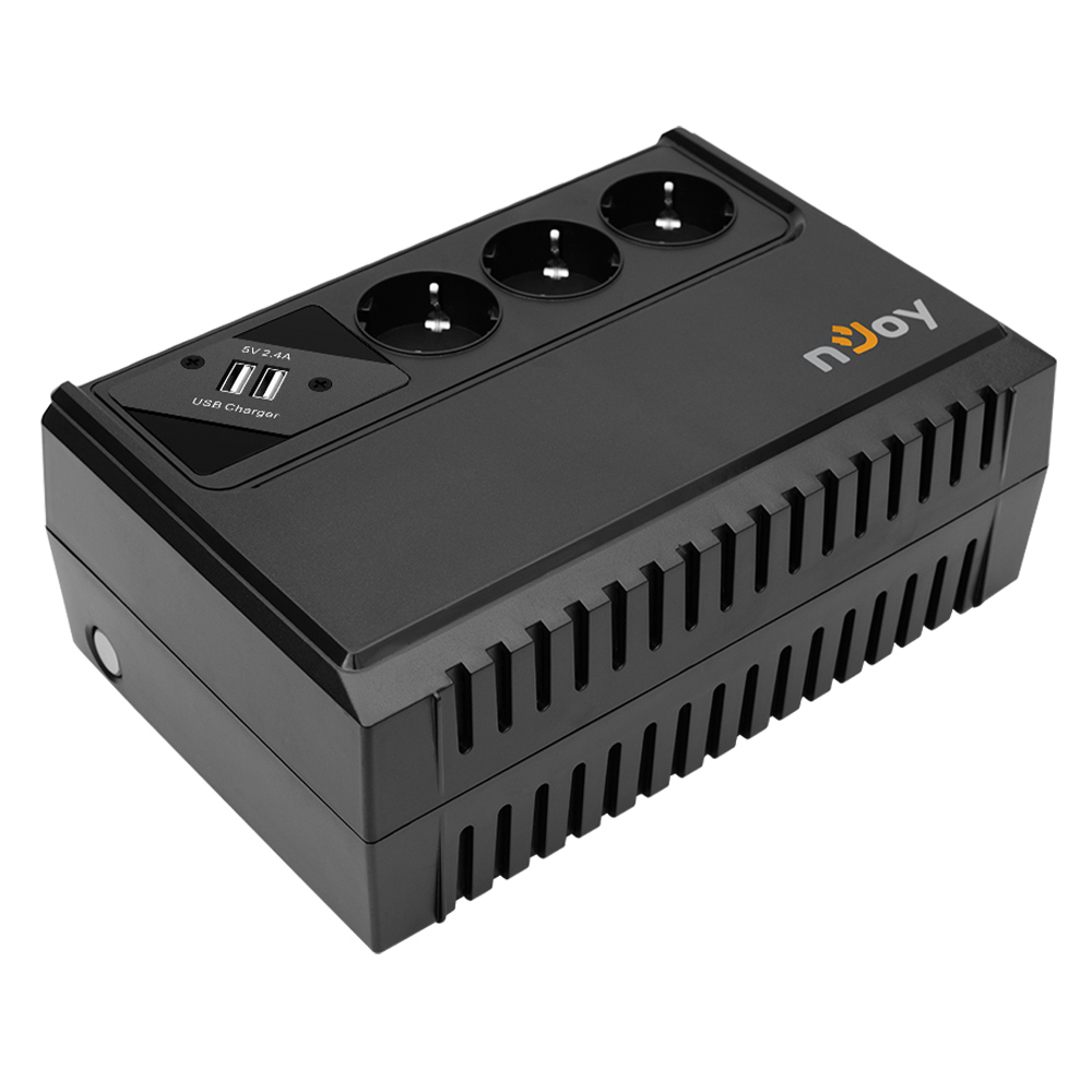 UPS 650VA, 360W, AVR, 3 x prize Schuko - NJoy Renton 650 USB
