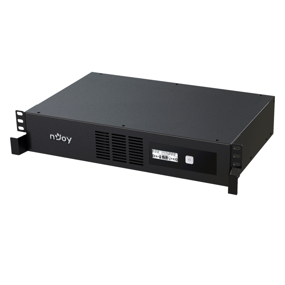 UPS 1000VA, 600W, Monofazat Line-interactive, AVR, Rackabil 2U - NJoy Code 1000