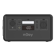 Acumulator portabil 296W, Li-ion, 6 porturi, bluetooth, incarcare solara - NJoy Power Base 300