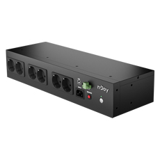 UPS 800VA/480W, 8 prize Schuko, HID USB, auto-restart, echipamente APFC - NJoy Theron 800