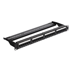 Patch Panel 1U, UTP cat5e, 24 porturi RJ45 - OEM ASY-PP-UTP5E-24