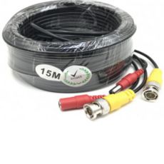 Cablu video cu alimentare 15m 4K pentru camere supraveghere - OEM BD-15-4K