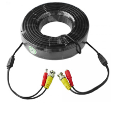 Cablu gata mufat mama-tata alimentare + video BNC, lungime 5m - OEM BFD-5