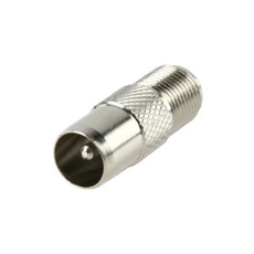 Mufa adaptor F mama la TV tata, set 100 buc - OEM DY-3557