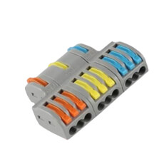 Conectori de cabluri cu functie de multiplicator, 3 x 1 la 3, max. 4mmÂ² - OEM FD-39(10)