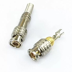 Conector BNC cu surub si arc pachet 10 bucati - OEM LN-CT05S