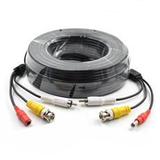 Cablu gata mufat mama-tata alimentare + video BNC, audio, lungime 10m - OEM LN-EC04-10M-AUDIO