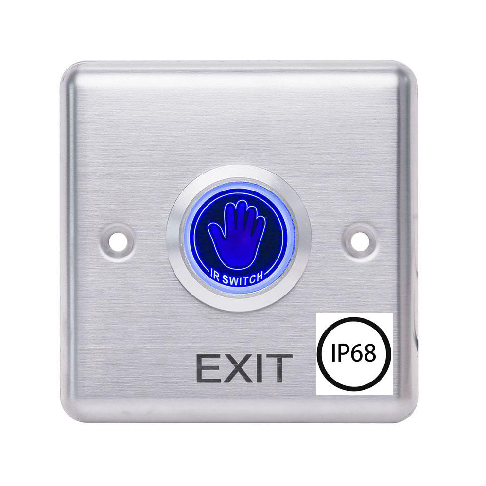 Buton de iesire cu infrarosu waterproof, incastrabil, material otel inoxidabil - OEM ND-EB35