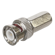 Mufa BNC cu filet pentru cablu coaxial RG60, set 10buc- OEM ND-RG6-10BUC